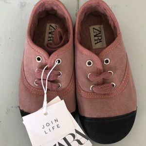 NWT Zara pink toddler shoes various sizes